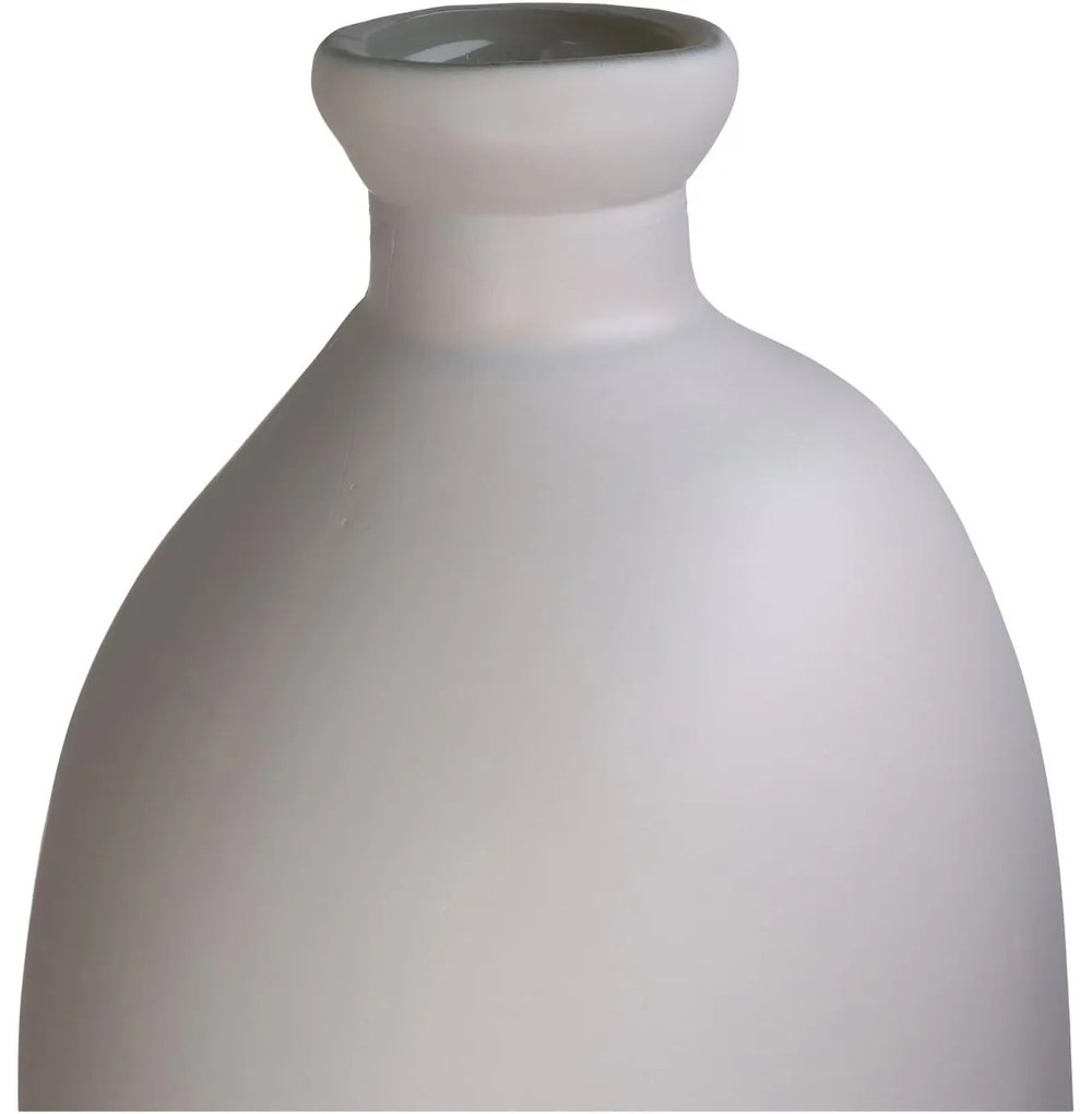 Βάζο ArteLibre Ιβουάρ Ανακυκλωμένο Γυαλί 34x34x73cm