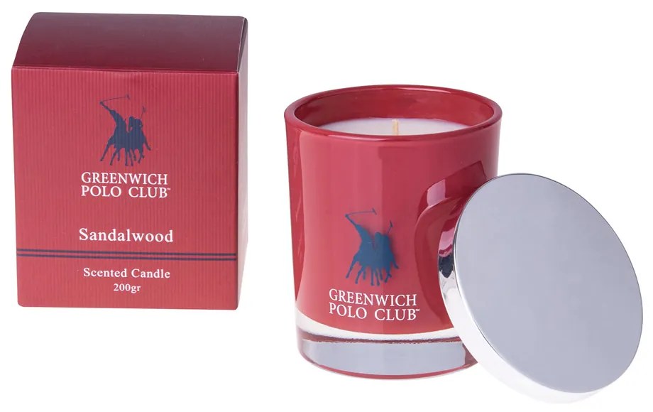 3003 ΑΡΩΜΑΤΙΚΟ ΚΕΡΙ GREENWICH POLO CLUB SANDALWOOD 200GR