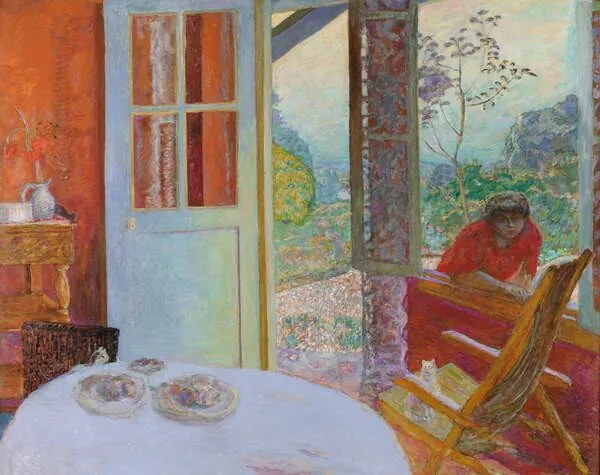 Αναπαραγωγή Dining Room in the Country, 1913, Bonnard, Pierre