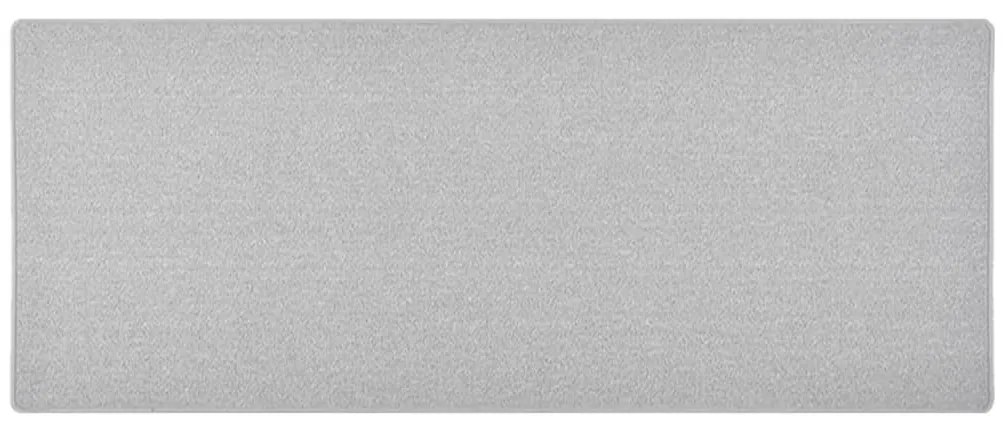 vidaXL Χαλί Διάδρομος Ανοιχτό Γκρι 80 x 200 εκ.