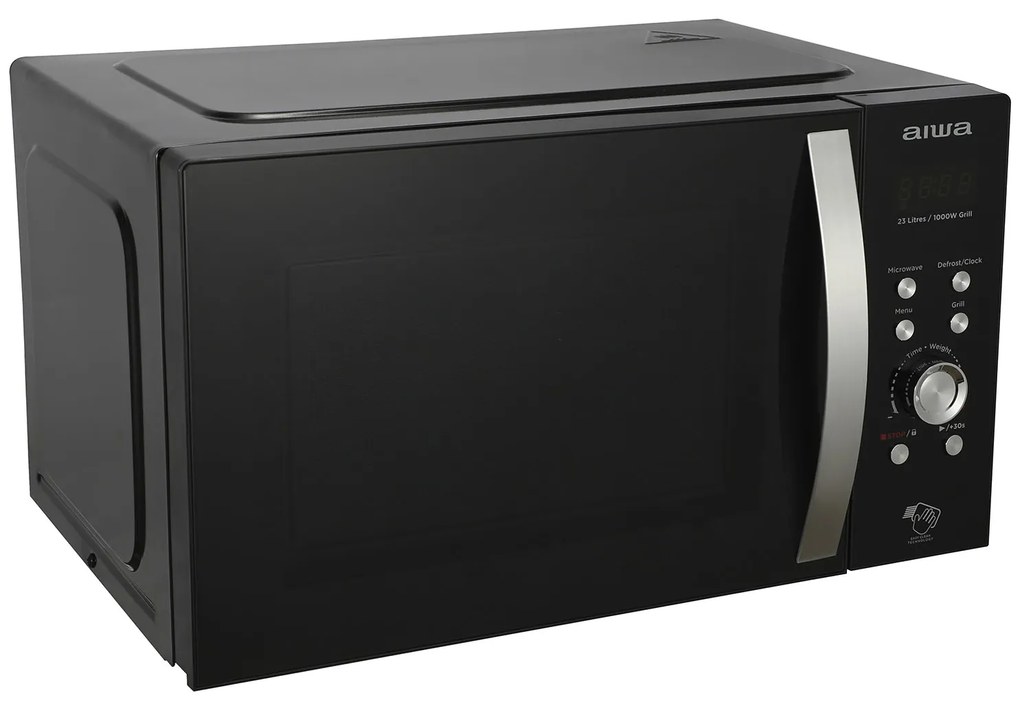 AIWA GLASS DIGITAL MICROWAVE OVEN WITH GRILL 23L 800W