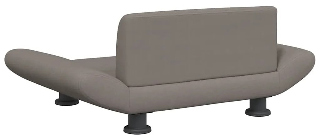 vidaXL Κρεβάτι Σκύλου Taupe 70x45x28 εκ. Υφασμάτινο