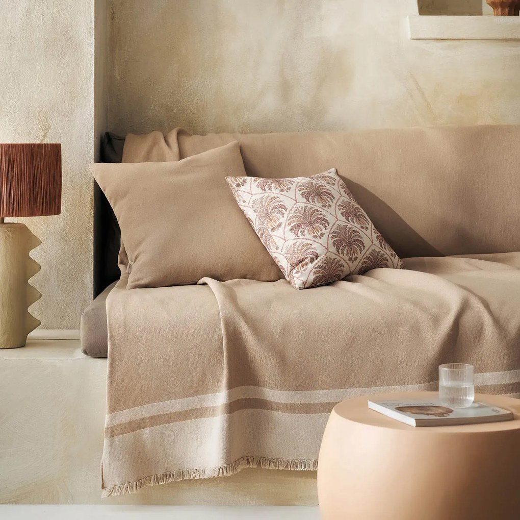 Ριχτάρι Τριθέσιου Καναπέ 2 Όψεων (180x310) Gofis Home Marian Ground Beige 336/41
