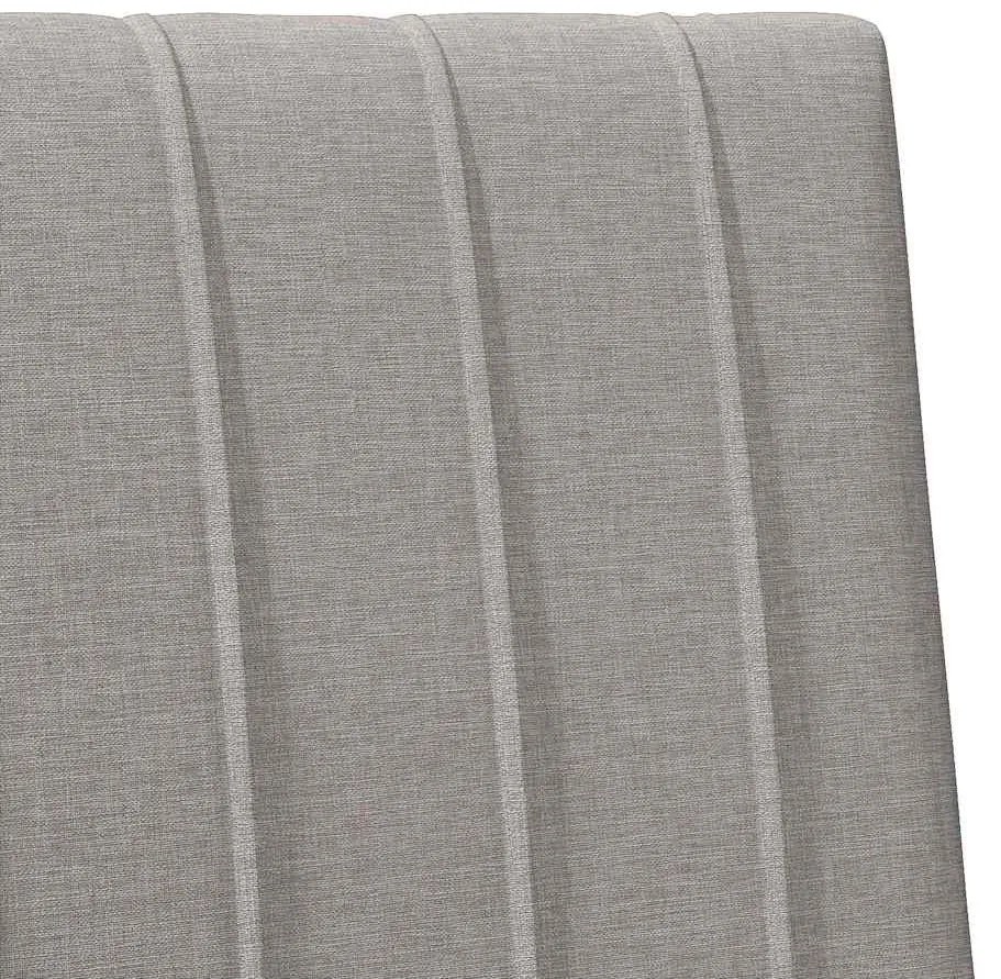 vidaXL Ταπετσαρισμένο κεφαλάρι Taupe 90 cm Στερεά ξυλεία πεύκου