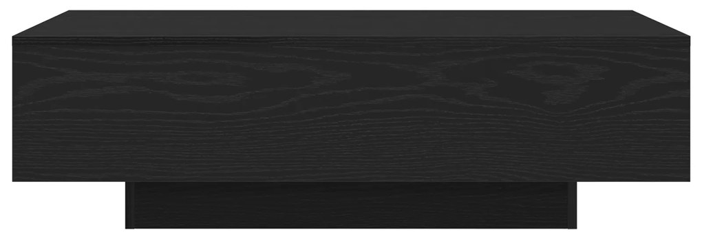 vidaXL Τραπέζι καφέ Μαύρη Δρυς 100x30x36,5 εκ Επεξεργασμένο ξύλο