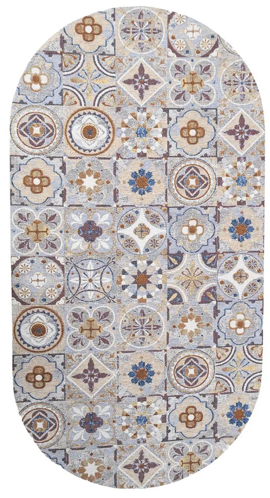 Οβάλ Χαλί Διαδρόμου (75x150) Royal Carpet Canvas 234X
