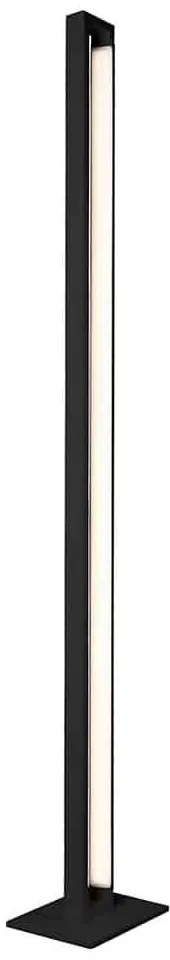 Φωτιστικό Δαπέδου Led Tiffany 4220800 Black Viokef Μέταλλο