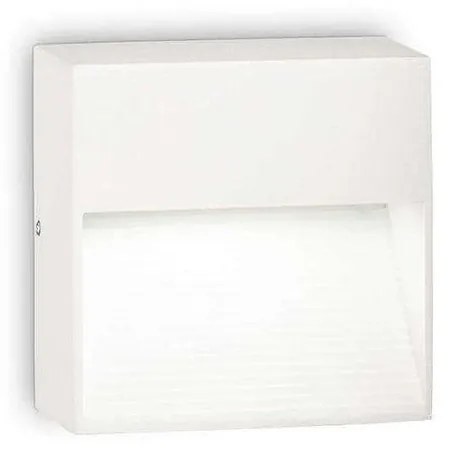 Φωτιστικό Τοίχου Down 115382 8,5x8,5x5cm 1xG9 28W White Ideal Lux