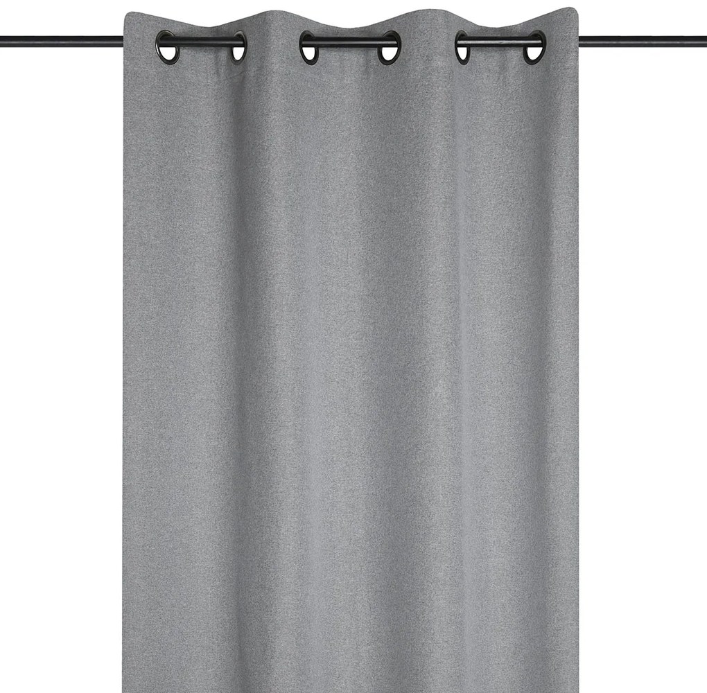 Κουρτίνα (140x260) Με Τρουκς S-F Portland Gris R6C814002
