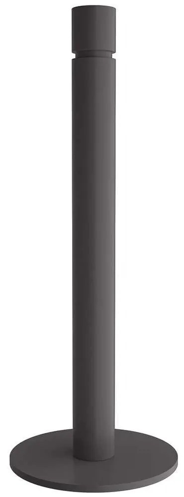 Βάση Χαρτιού Κουζίνας 1230-113 Φ12,5x33cm Anthracite Stainless Steel