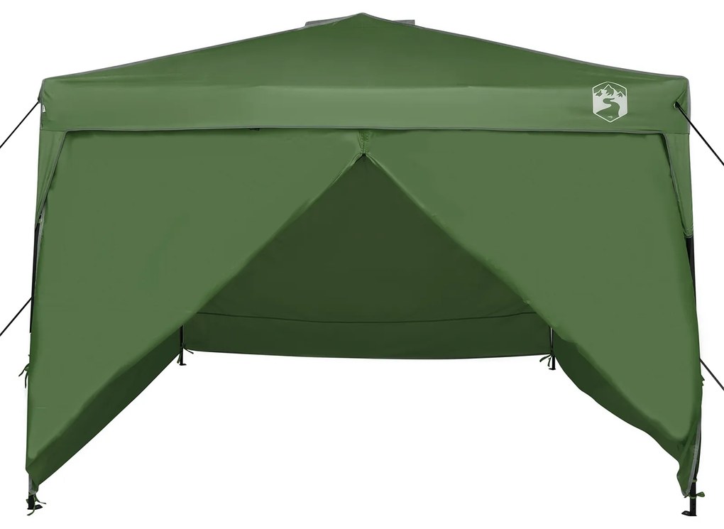 vidaXL Σκηνή Canopy Pop-up Πράσινο 300 x 300 cm ύφασμα