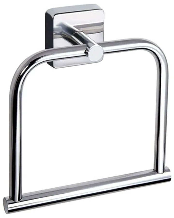 Κρεμάστρα Πετσέτας Κρίκος Quattro 4224 18x5,2x19cm Chrome Karag Stainless Steel