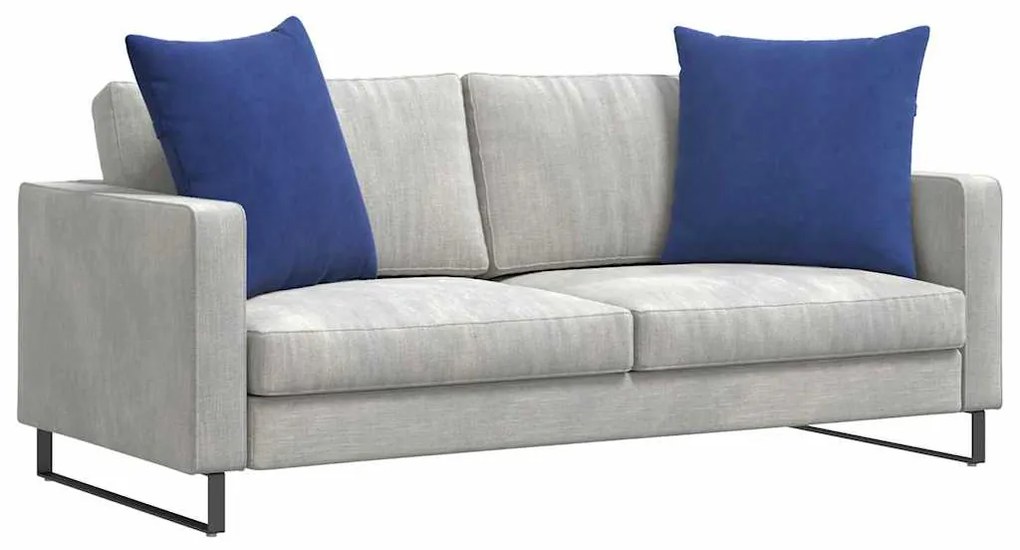 vidaXL Μαξιλάρι Καναπέ 2 pcs Μπλε Αστυνομίας 80 x 80 cm