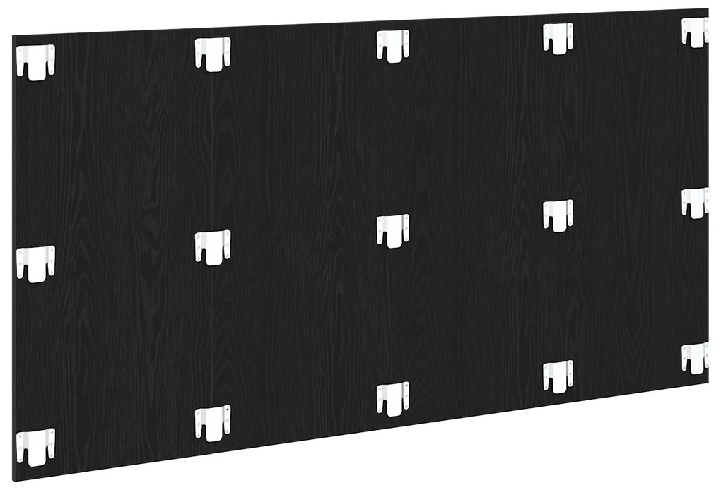 vidaXL Κεφαλάρι Μαύρης Δρυς 160x1,5x80 εκ. Φτιαγμένο από Χημικό Ξύλο