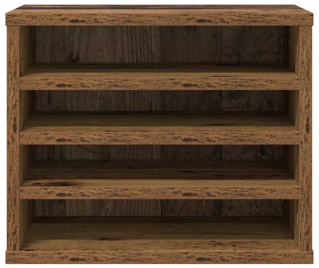 vidaXL Οργανωτής Γραφείου Παλαιό ξύλο 36 x 26 x 29.5 εκ