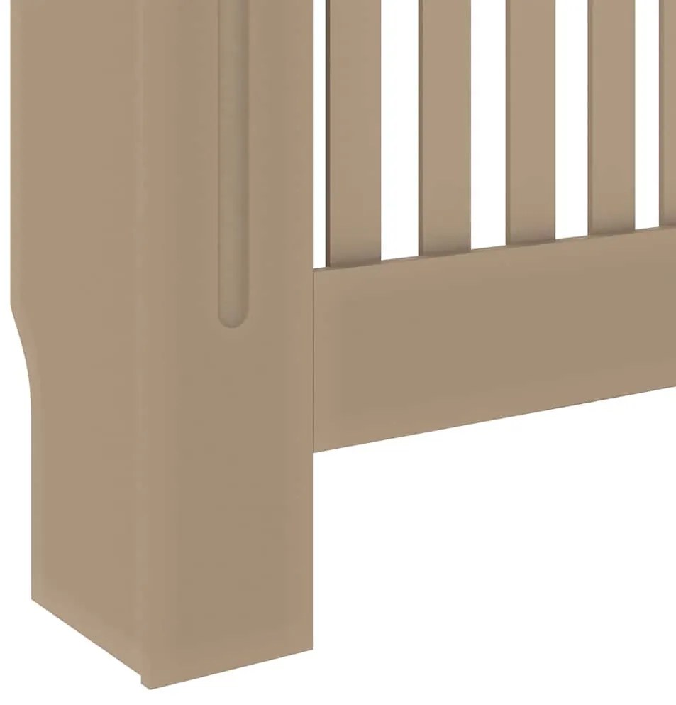 vidaXL Καπάκι Καλοριφέρ Καφέ 78 x 19 x 81,5 εκ. Επεξεργασμένο ξύλο