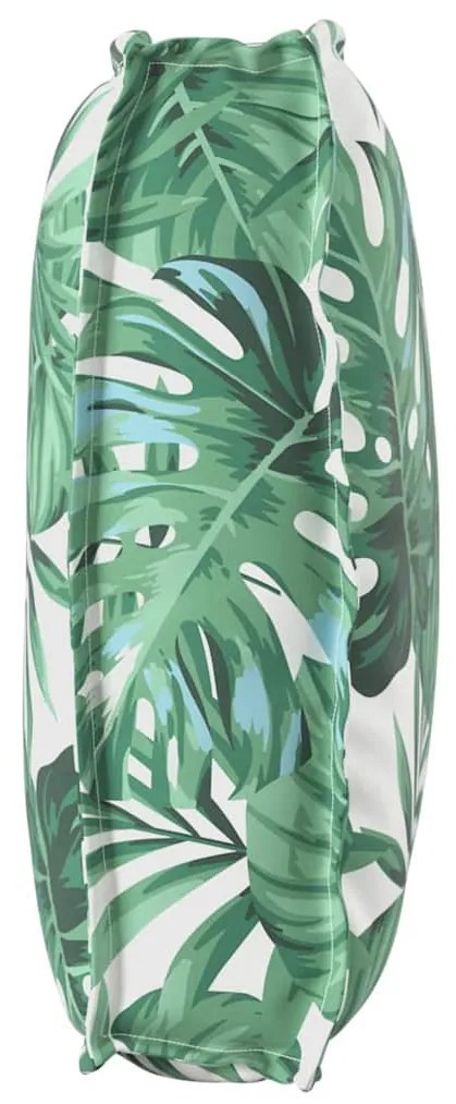 vidaXL Μαξιλάρι Φύλλο Σχέδιο Φύλλου 120 x 50 x 12 εκ. Ύφασμα Όξφορντ