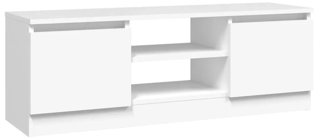 vidaXL Έπιπλο Τηλεόρασης με Πόρτα Λευκό 102 x 30 x 36 εκ.
