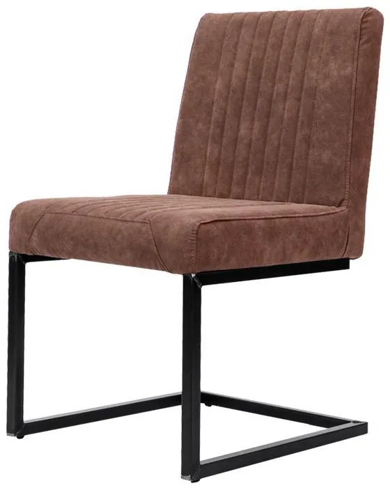 Καρέκλα Τραπεζαρίας Evita Μεταλλική Fylliana Taupe 50x47x85εκ. 2αδα 50x47x85 εκ.