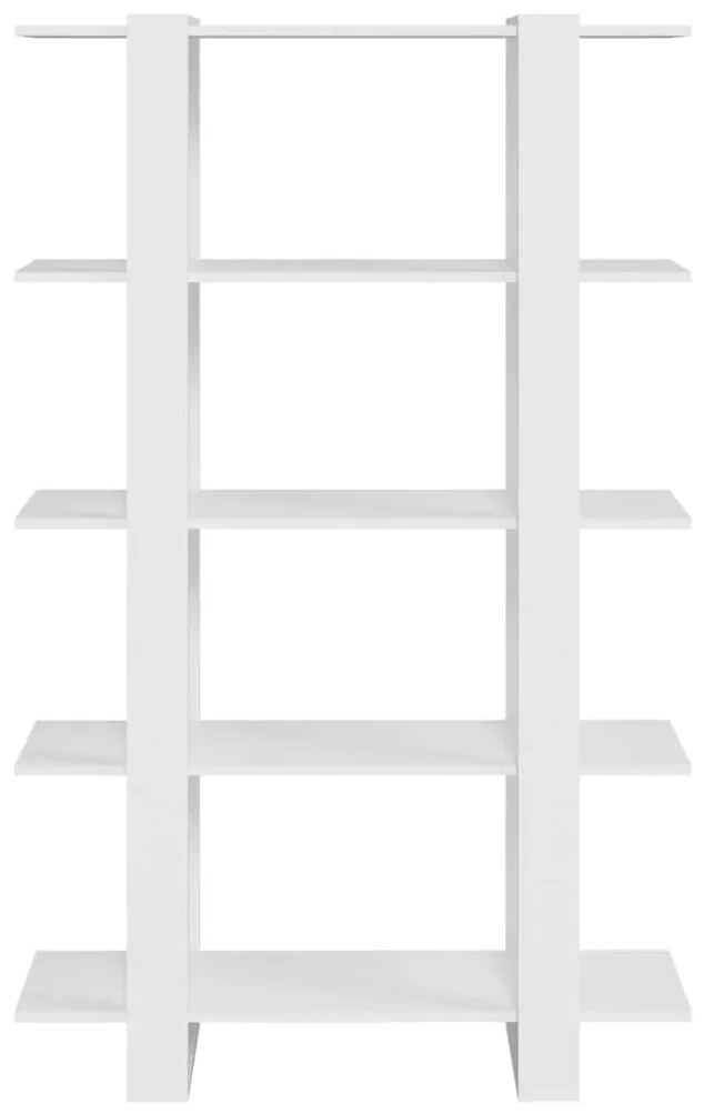 vidaXL Βιβλιοθήκη/Διαχωριστικό Χώρου Λευκό 100 x 30 x 160 εκ.