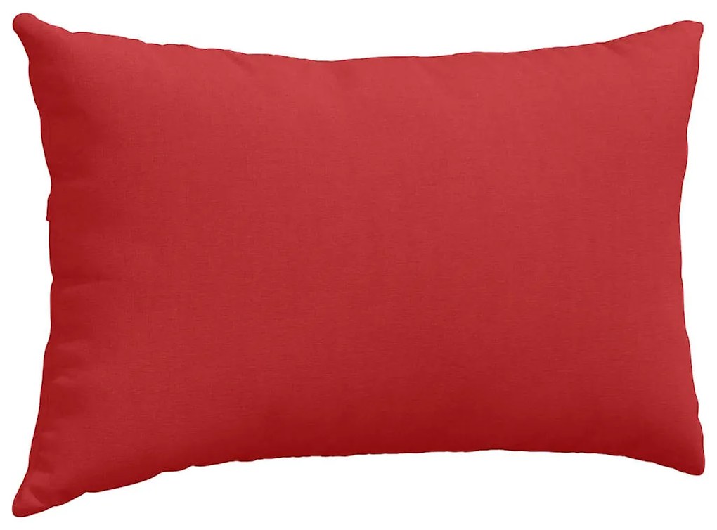 vidaXL Μαξιλάρι Καναπέ 2 pcs Κόκκινο 50 x 30 cm ύφασμα