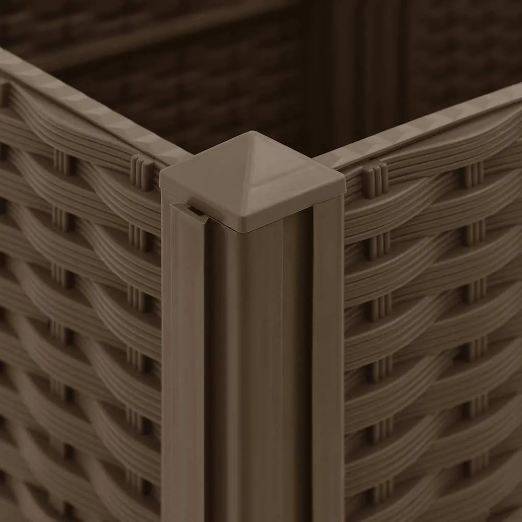 vidaXL Υπερυψωμένο Κρεβάτι 160x40x38 εκ. από Πολυπροπυλένιο