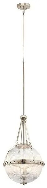 Κρεμαστό Φωτιστικό Οροφής 3xE14 Aster Elstead Lighting-KL-ASTER-P-PN-Νίκελ Ματ KL-ASTER-P-PN