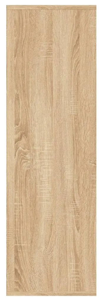 vidaXL Βιβλιοθήκη Χρώμα Sonoma Δρυς 98x29x97,5 εκ. Επεξεργασμένο Ξύλο