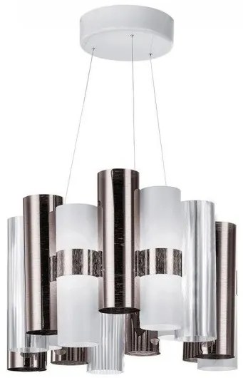 Κρεμαστό Φωτιστικό Οροφής LED 40W Dimmable Φ48cm La Lollo Medium Slamp-LALSM00PWT01T00NMTEU-Ανθρακί LALSM00PWT01T00NMTEU
