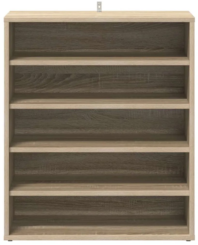 vidaXL Παπουτσοθήκη Sonoma Δρυς 60 x 35 x 70 εκ. από Επεξ. Ξύλο