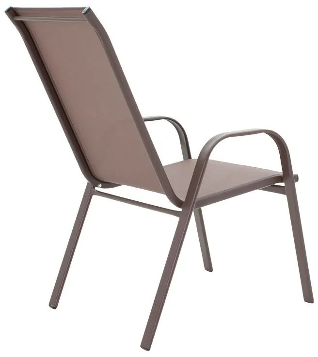 Σετ κήπου - Τραπεζαρία Vergo - Calan 3 τεμ. μέταλλο καφέ Φ60x70 εκ. 60x60x70 εκ.