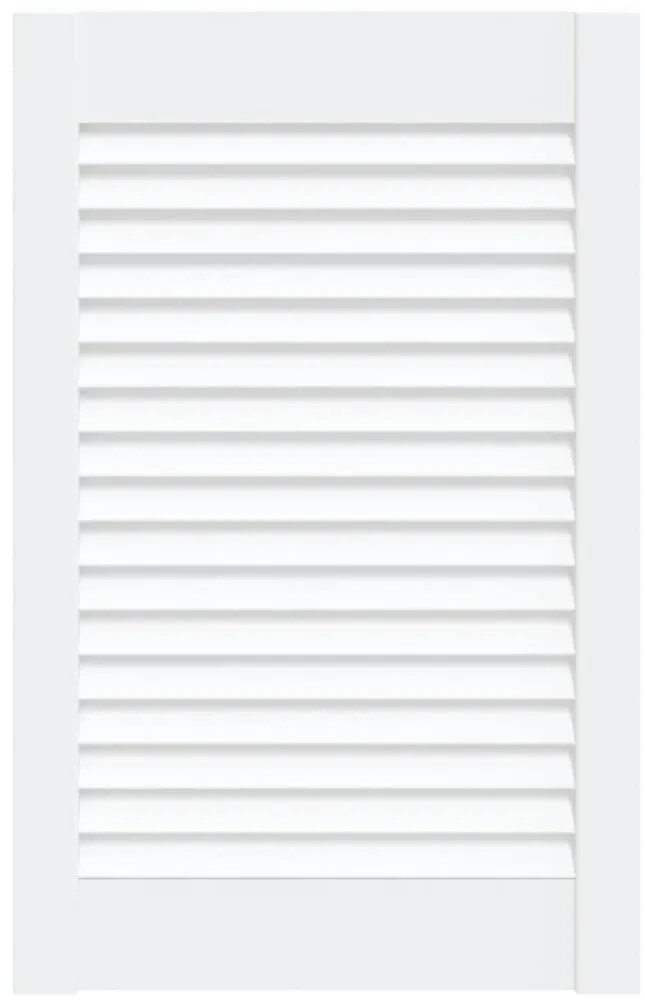 vidaXL Πορτάκι με Περσίδες 61,5x39,4 εκ. από Μασίφ Ξύλο Πεύκου