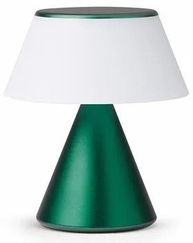 Lexon Λάμπα Led, Φορητή Με Συγχρονισμό Χρωμάτων Luma M - Σκούρο Πράσινο