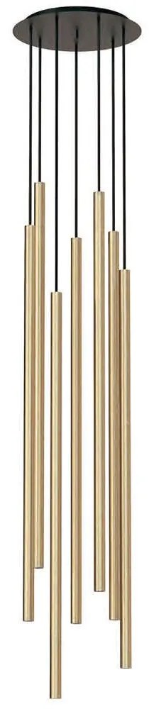 Φωτιστικό Οροφής Laser 7668 7xG9 Solid Brass 100 Nowodvorski Metal
