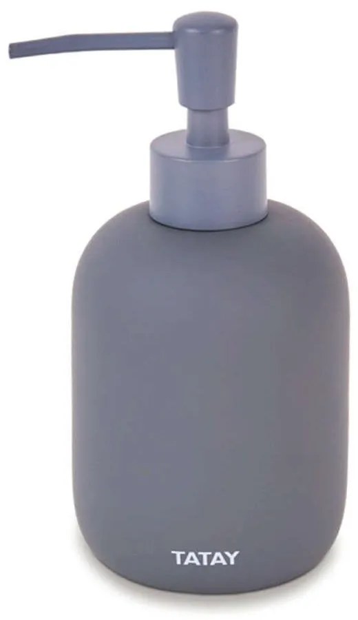 Δοχείο Κρεμοσάπουνου Soft 06794.002 8x17,5cm Grey Ceramic