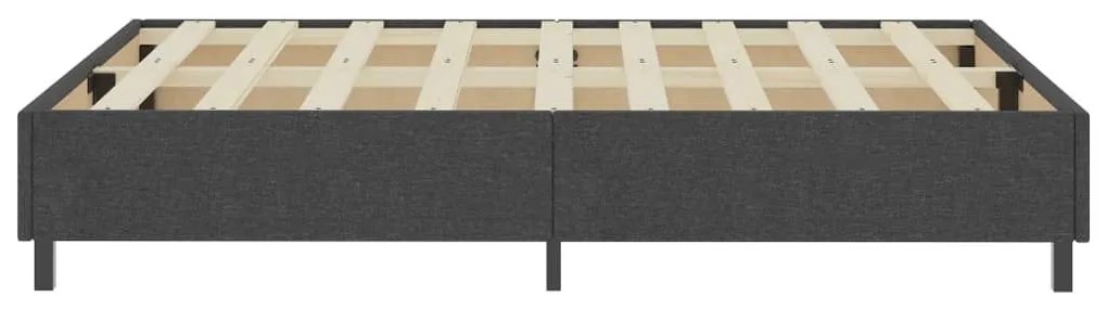 Πλαίσιο Κρεβατιού Boxspring Γκρι 180 x 200 εκ. Υφασμάτινο - Γκρι