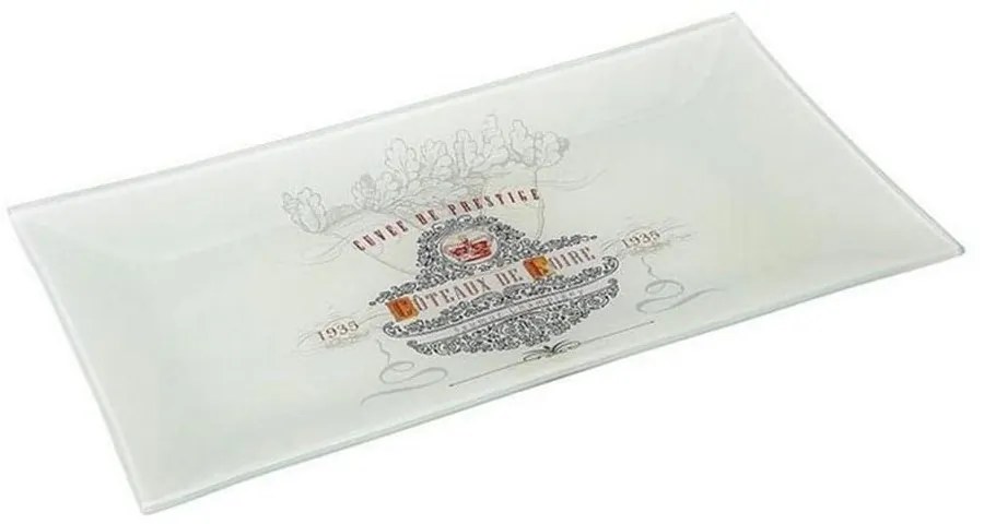 Πιάτο Ορθογώνιο Cuvee De Prestige (Σετ 6τμχ) Int8522 16X10cm White-Multi Espiel Glass