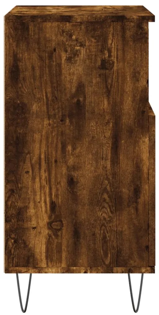 vidaXL Ντουλάπι Καπνιστή Δρυς 60x35x70 εκ. από Επεξεργασμένο Ξύλο