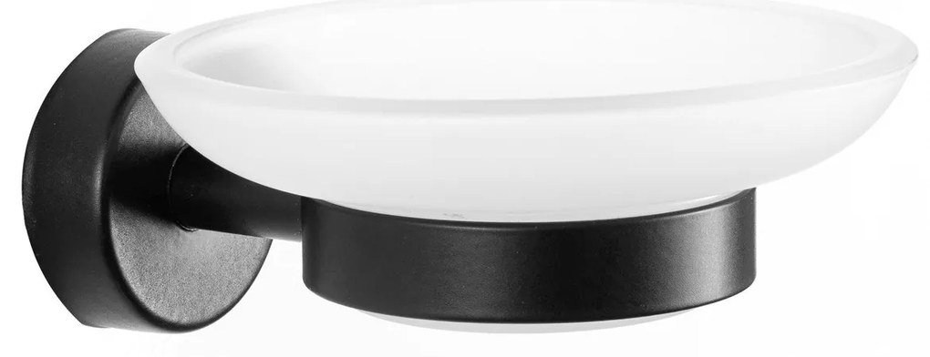 Karag 230155 Moderno Σαπουνοθήκη Μαύρη Ματ