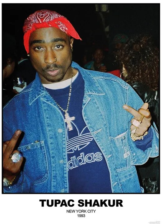 Αφίσα Tupac Shakur - N.Y.C 1993