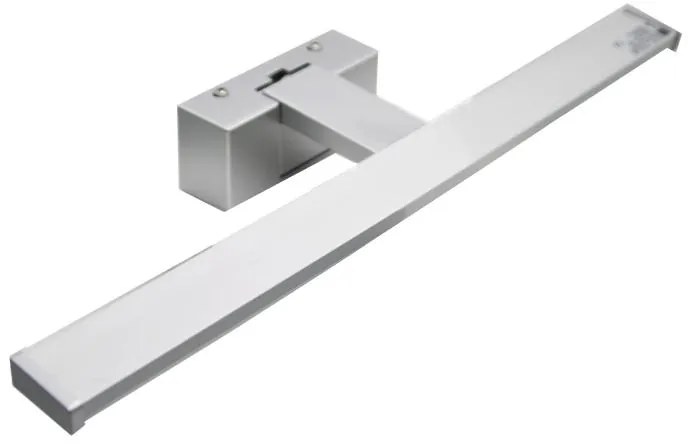 Adeleq Φωτιστικό LED Λουτρού Αλουμινίου 60cm 12W IP44 4000K Χρώμιο 3-6001216