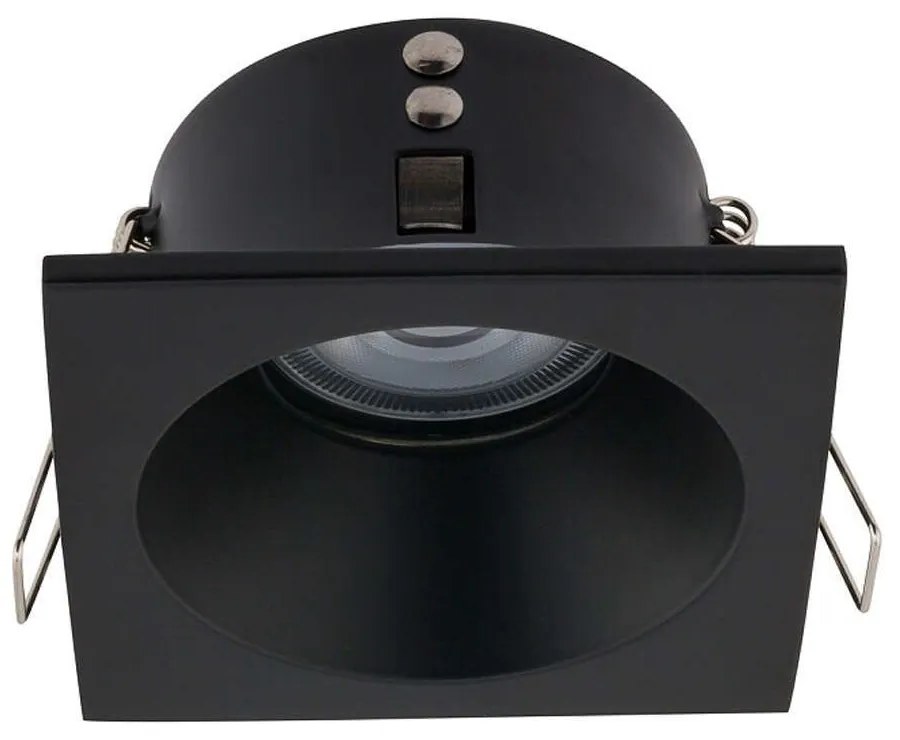 Φωτιστικό Οροφής - Σποτ Delta 8370 1xGU10 15W Black Nowodvorski Aluminium, Glass