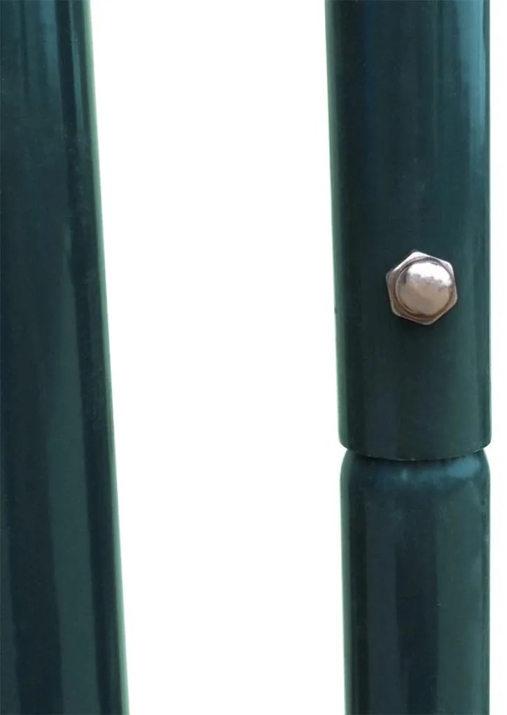 vidaXL Πύλη Φράχτη Κήπου Πράσινη 100x100 εκ.