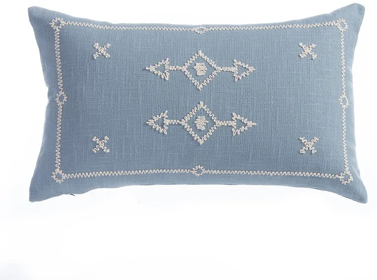 Διακοσμητικό Μαξιλάρι Figerald Blue 33x55 - Nef-Nef Homeware