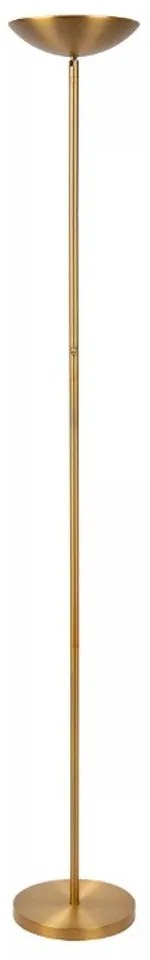 Φωτιστικό Δαπέδου Zenith 19791/20/02 25,4x180cm 20W LED 3000K Dimmable Gold Lucide