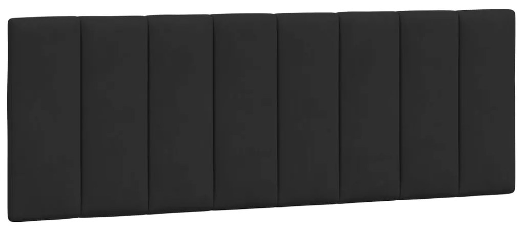 Σκελετός Κρεβατιού Χωρίς Στρώμα Μαύρο 140x190 εκ. Βελούδινο 3207845