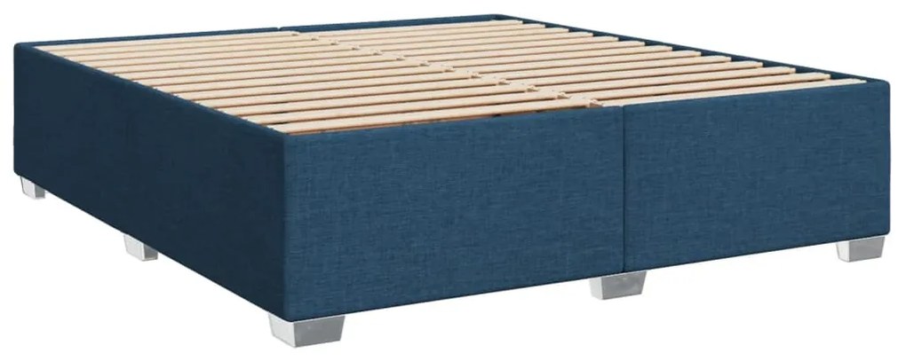 ΚΡΕΒΑΤΙ BOXSPRING ΜΕ ΣΤΡΩΜΑ ΜΠΛΕ 180X200 ΕΚ. ΥΦΑΣΜΑΤΙΝΟ 3290566