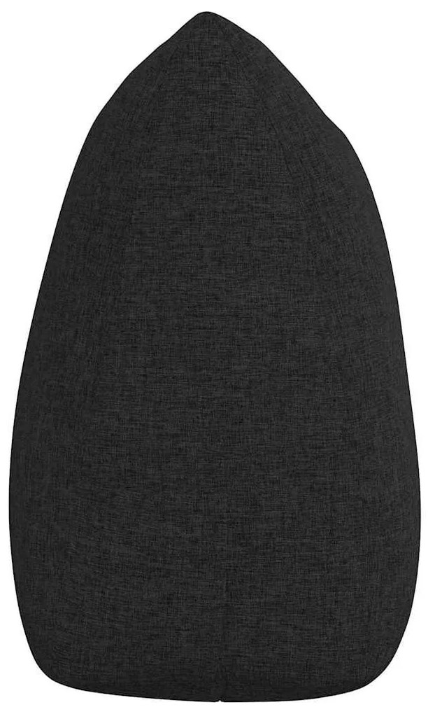 vidaXL Μαξιλάρι Πλάτης Μαύρο 140 x 24 x 50 εκ ύφασμα