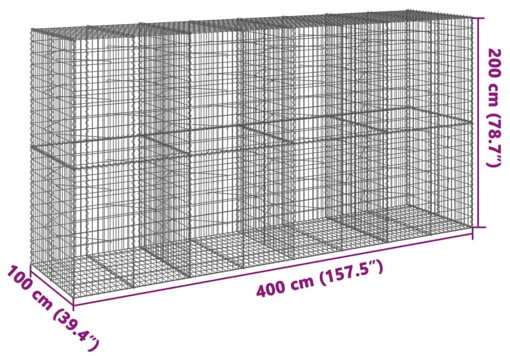 ΣΥΡΜΑΤΟΚΙΒΩΤΙΟ ΜΕ ΚΑΛΥΜΜΑ 400X100X200ΕΚ ΑΠΟ ΓΑΛΒΑΝΙΣΜΕΝΟ ΧΑΛΥΒΑ 3295231