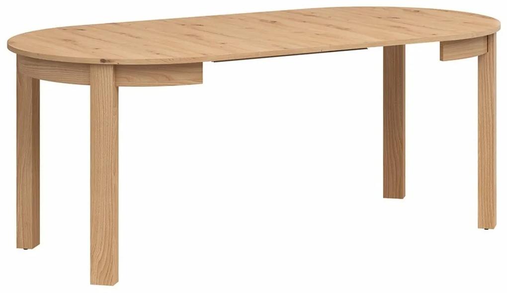 Τραπέζι Boston 314, Artisan βελανιδιά, 76cm, 52 kg, Επιμήκυνση, Πλαστικοποιημένη μοριοσανίδα | Epipla1.gr